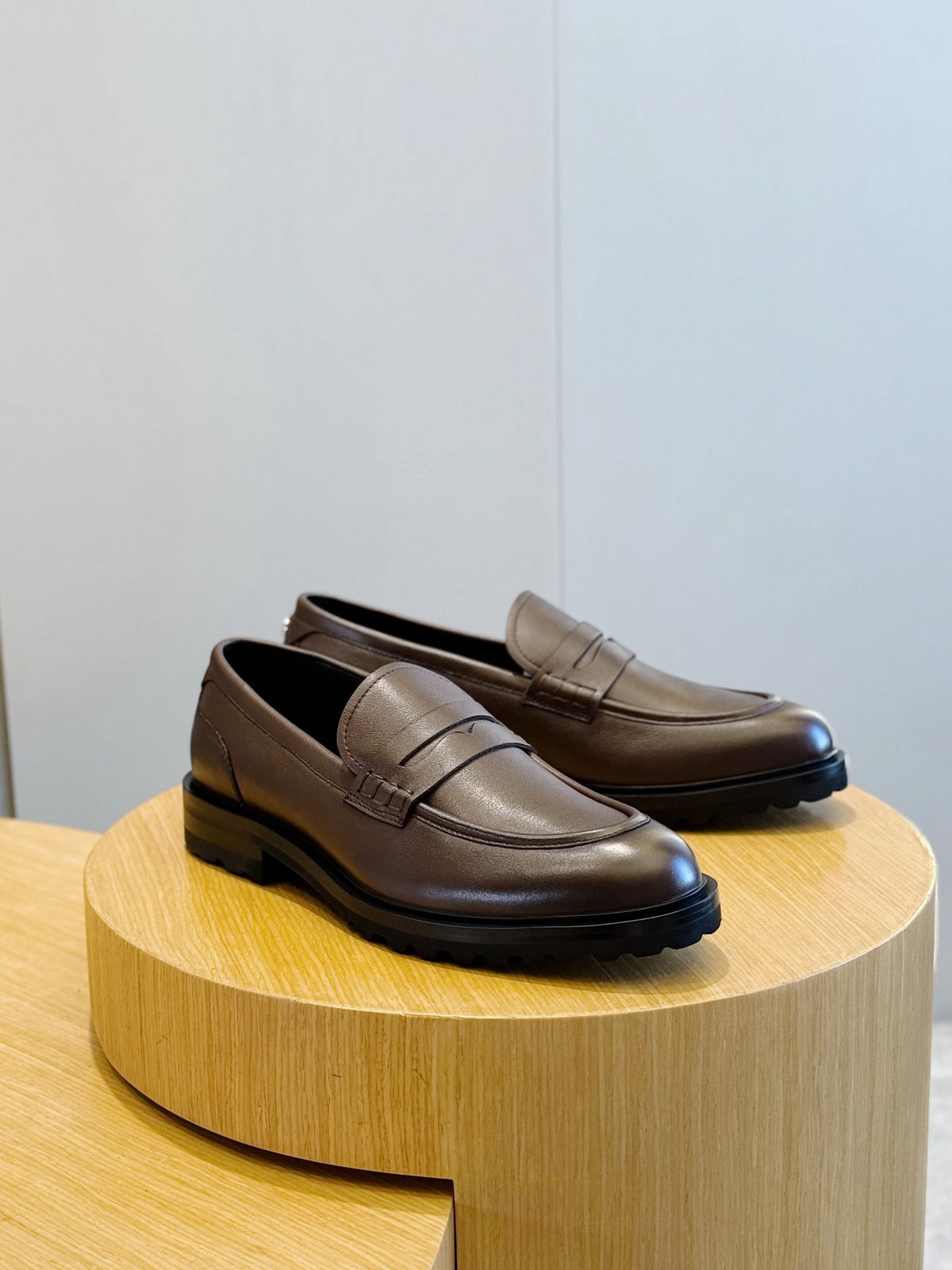 Dolce & Gabbana DG Men's Calfskin Derby Shoes