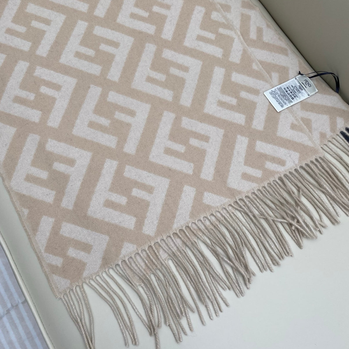 brown velvet floral Scarf for women - alternate angle view 8