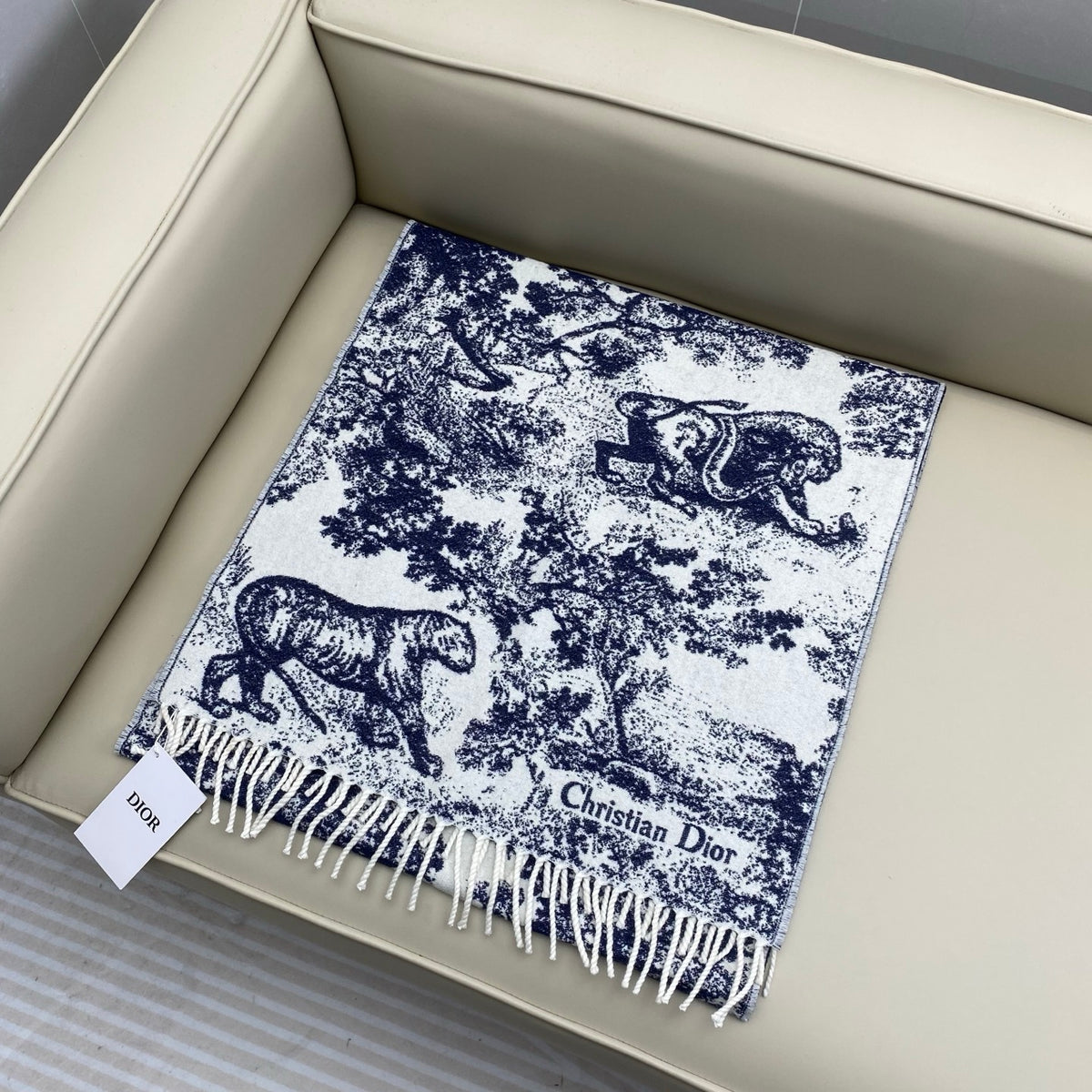 velvet floral Shawl for women - alternate angle view 2