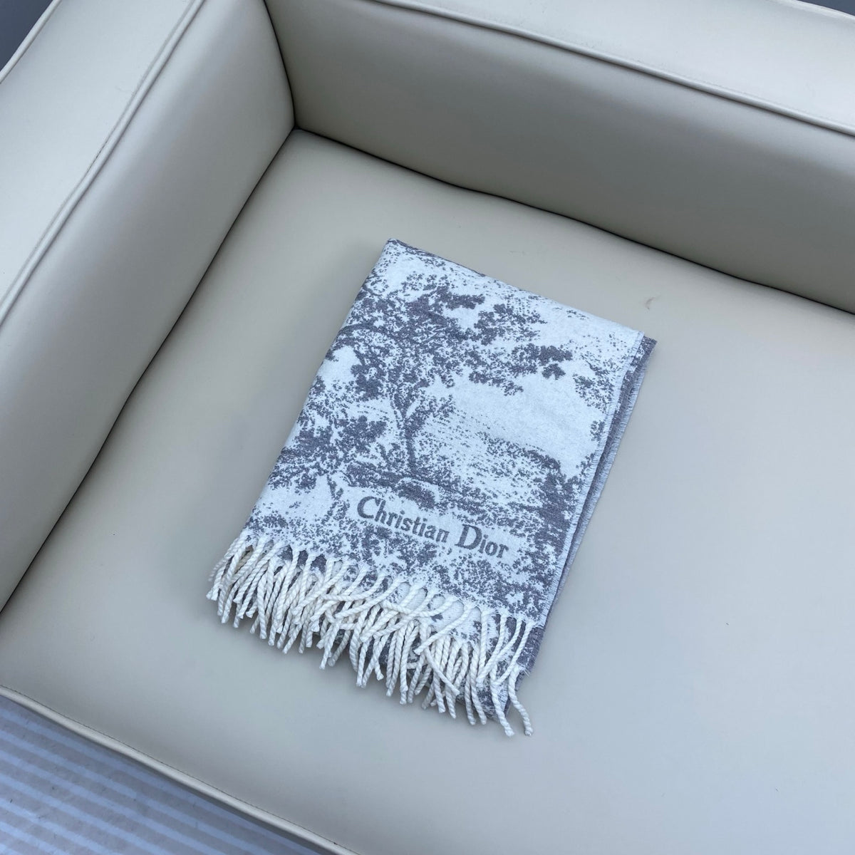 velvet floral Shawl for women - product detail view