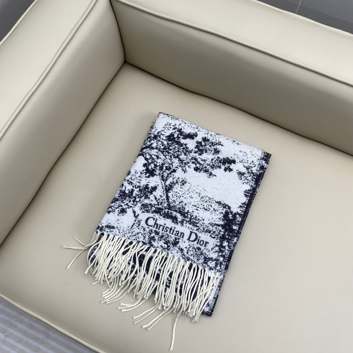 velvet floral Shawl for women - product detail view