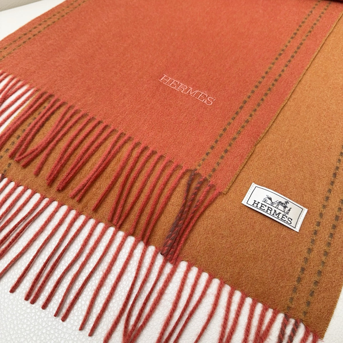 letter Scarf for unisex couple - alternate angle view 7