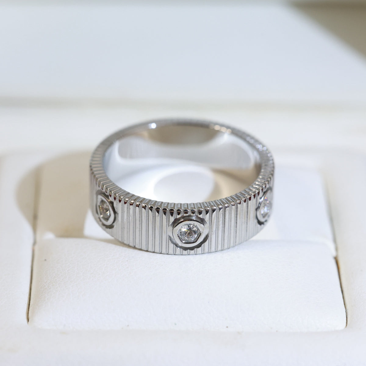 gold crystal Ring for women - alternate angle view 9