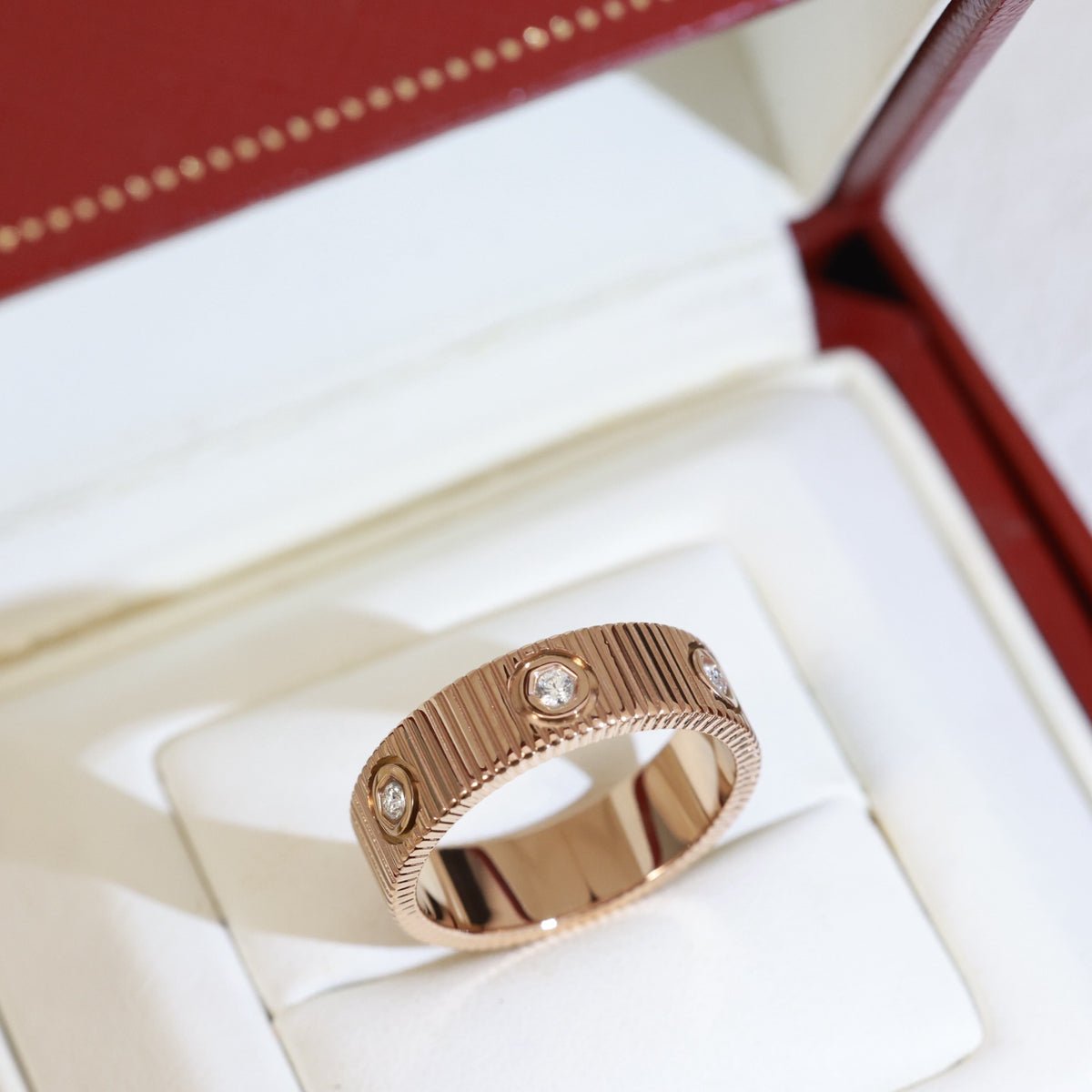 gold crystal Ring for women - alternate angle view 6