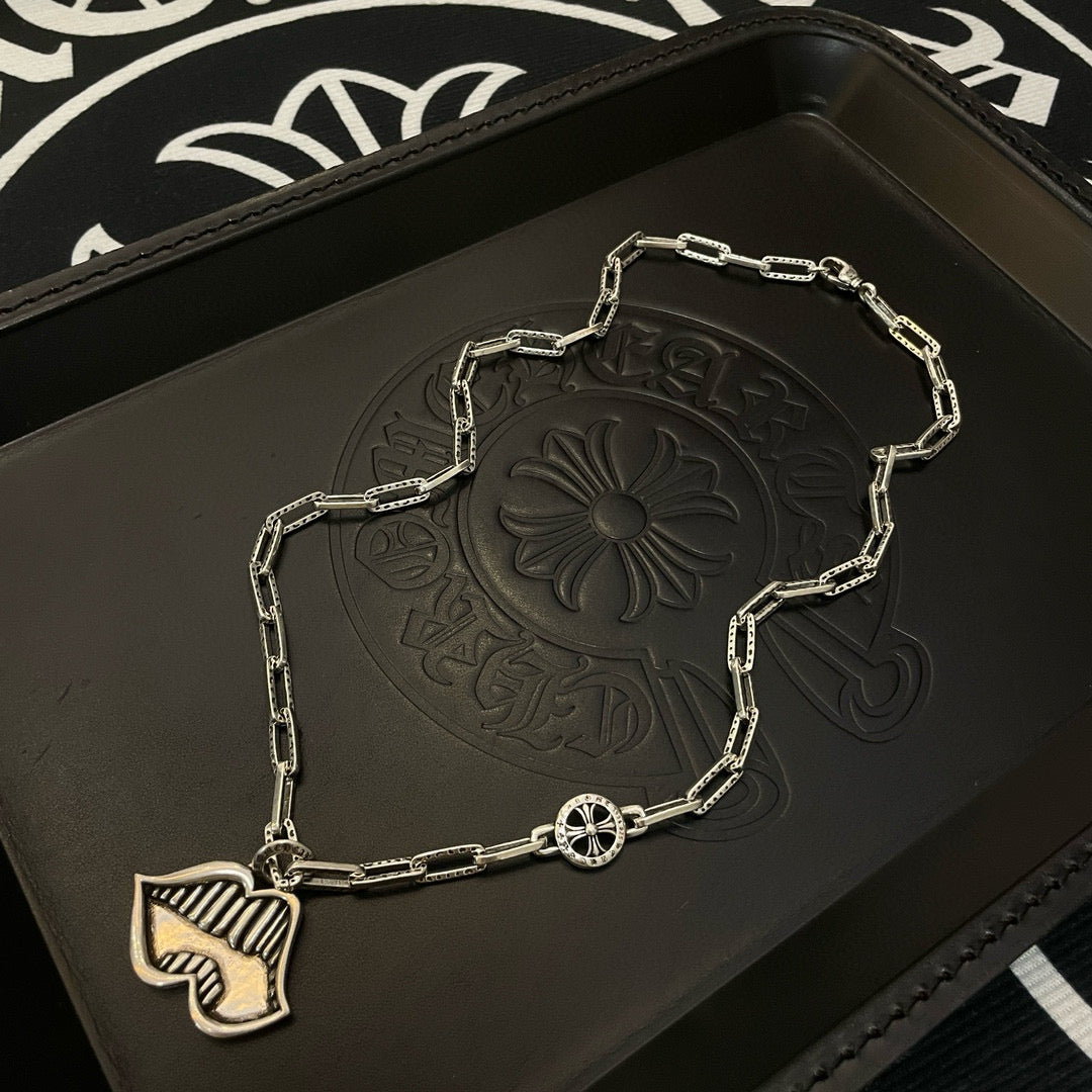 antique cross Pendant for men - alternate angle view 8