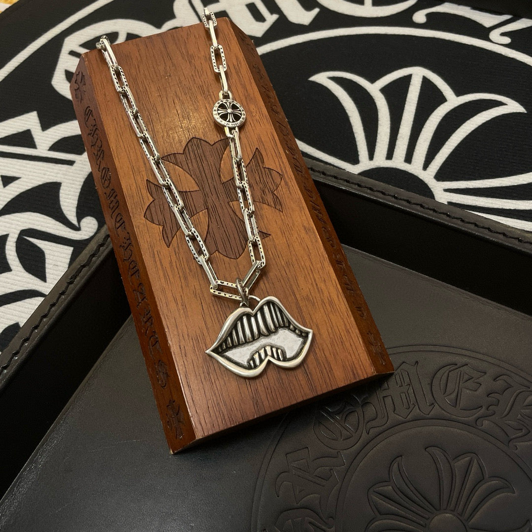 antique cross Pendant for men - alternate angle view 9
