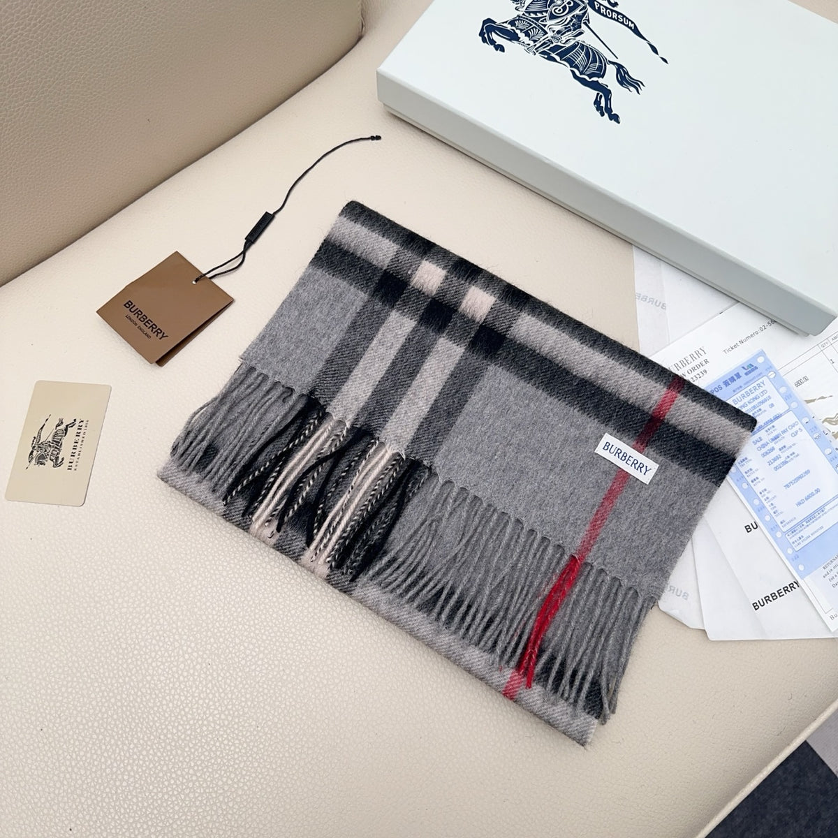 velvet elegant Scarf for men - product detail view