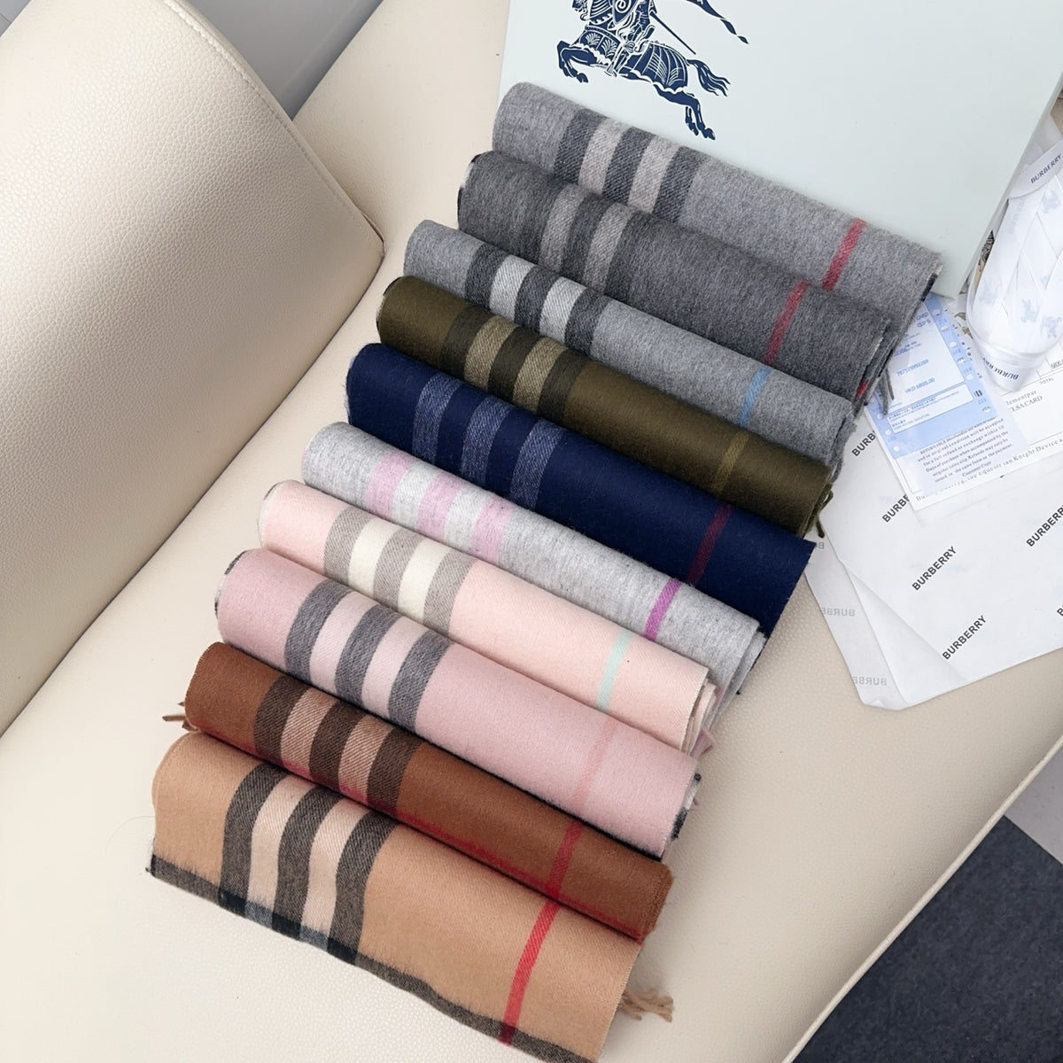 velvet elegant Scarf for men - alternate angle view 9