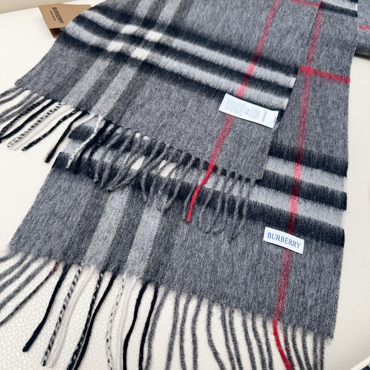 velvet elegant Scarf for men - alternate angle view 7