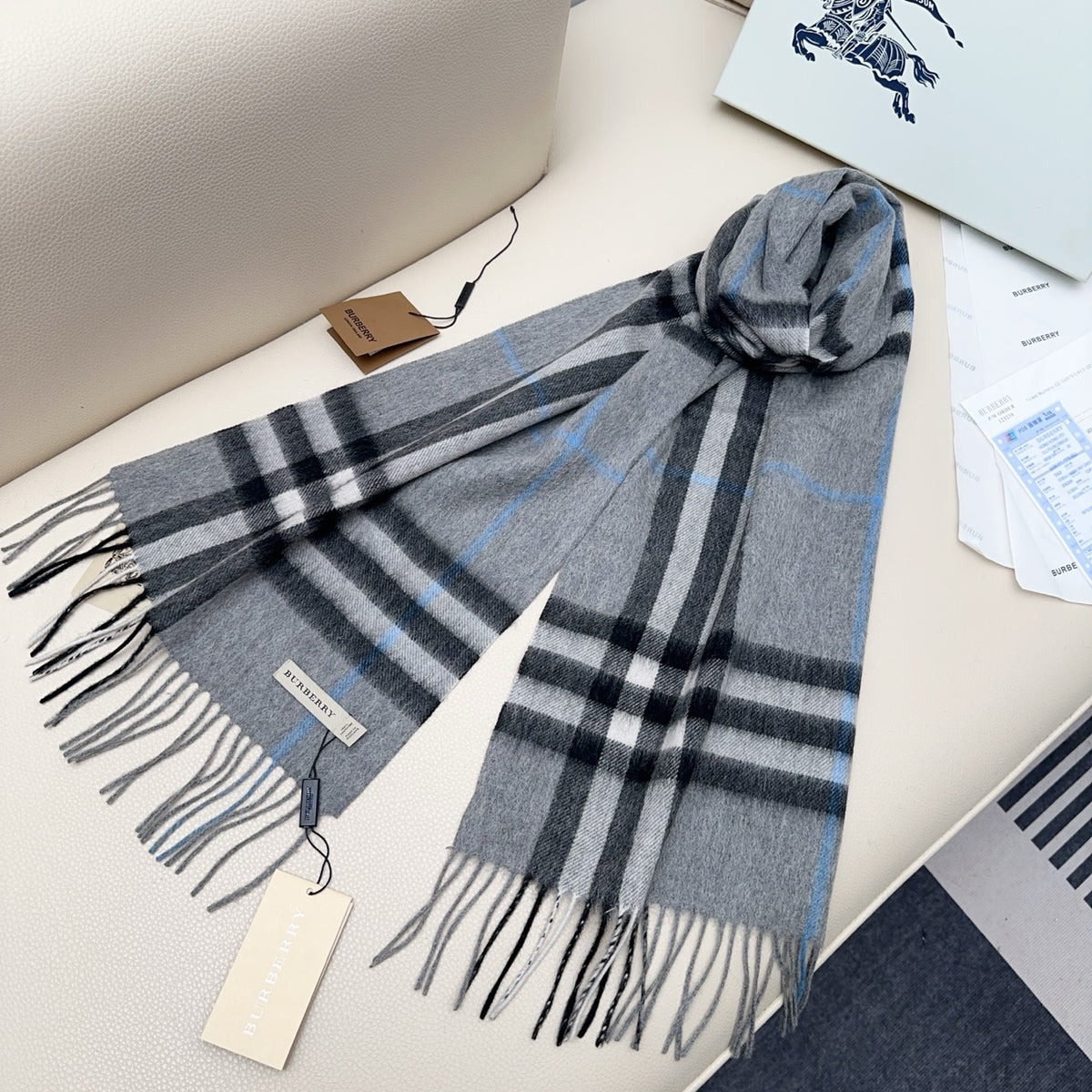 velvet elegant Scarf for men - alternate angle view 8