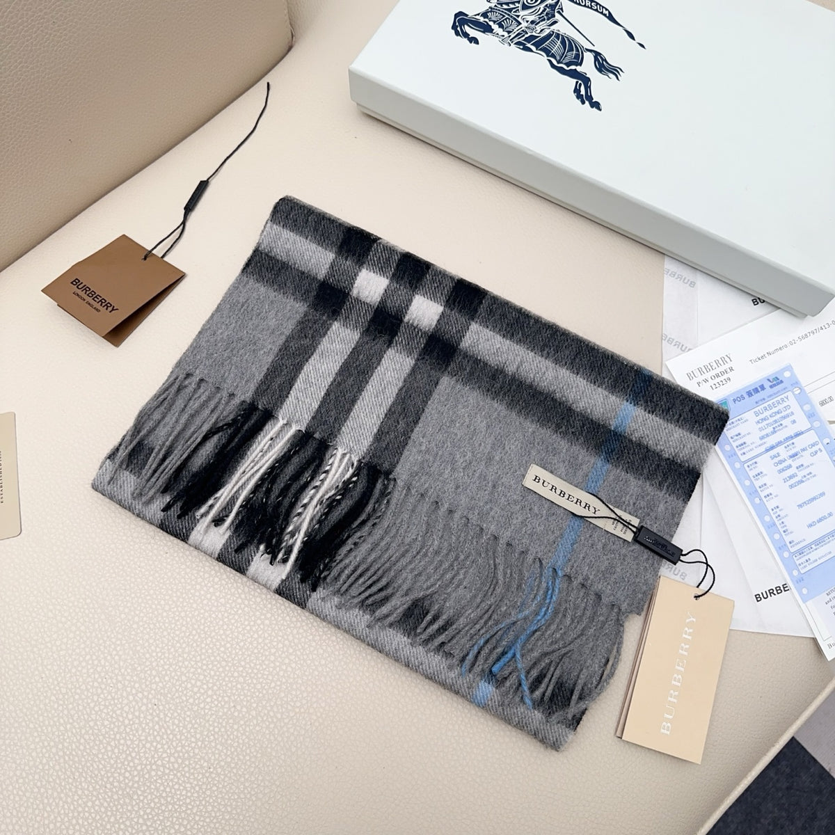 velvet elegant Scarf for men - product detail view