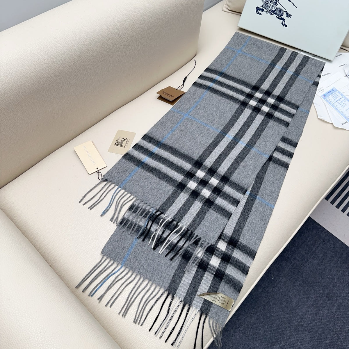 velvet elegant Scarf for men - alternate angle view 6