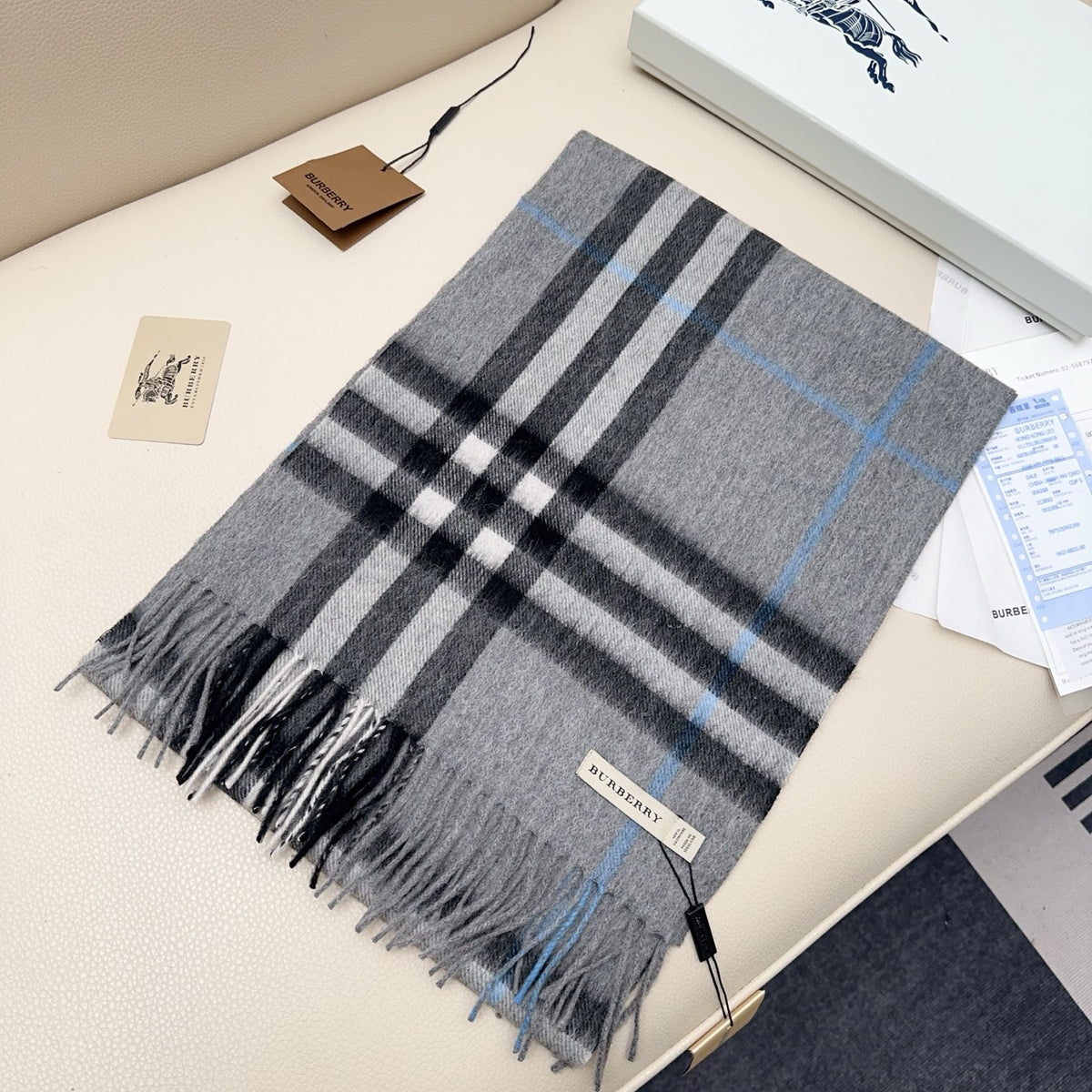 velvet elegant Scarf for men - alternate angle view 2
