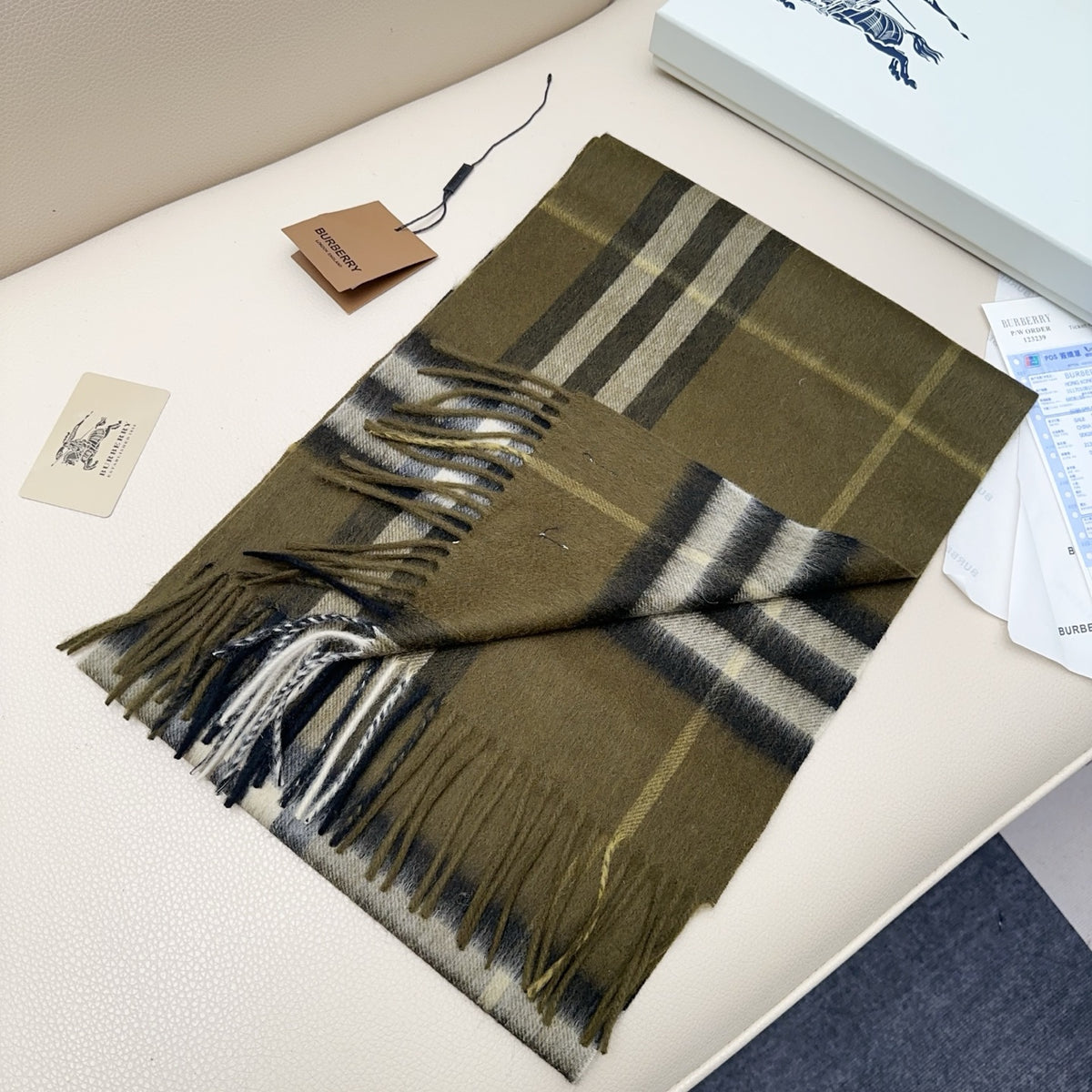 velvet elegant Scarf for men - alternate angle view 3