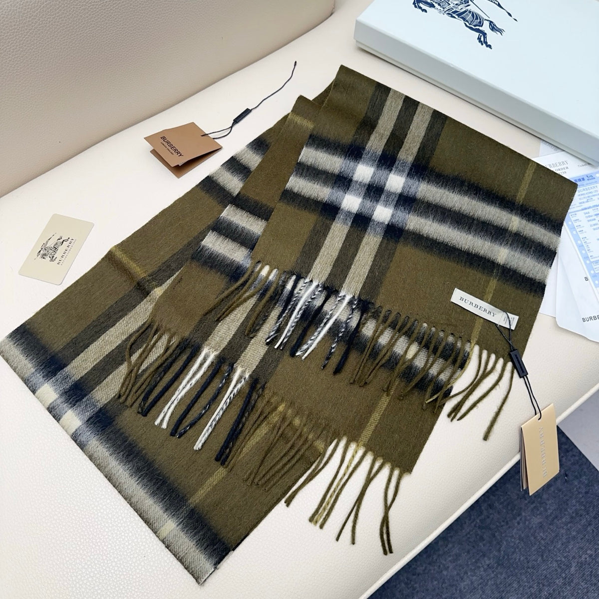 velvet elegant Scarf for men - alternate angle view 4