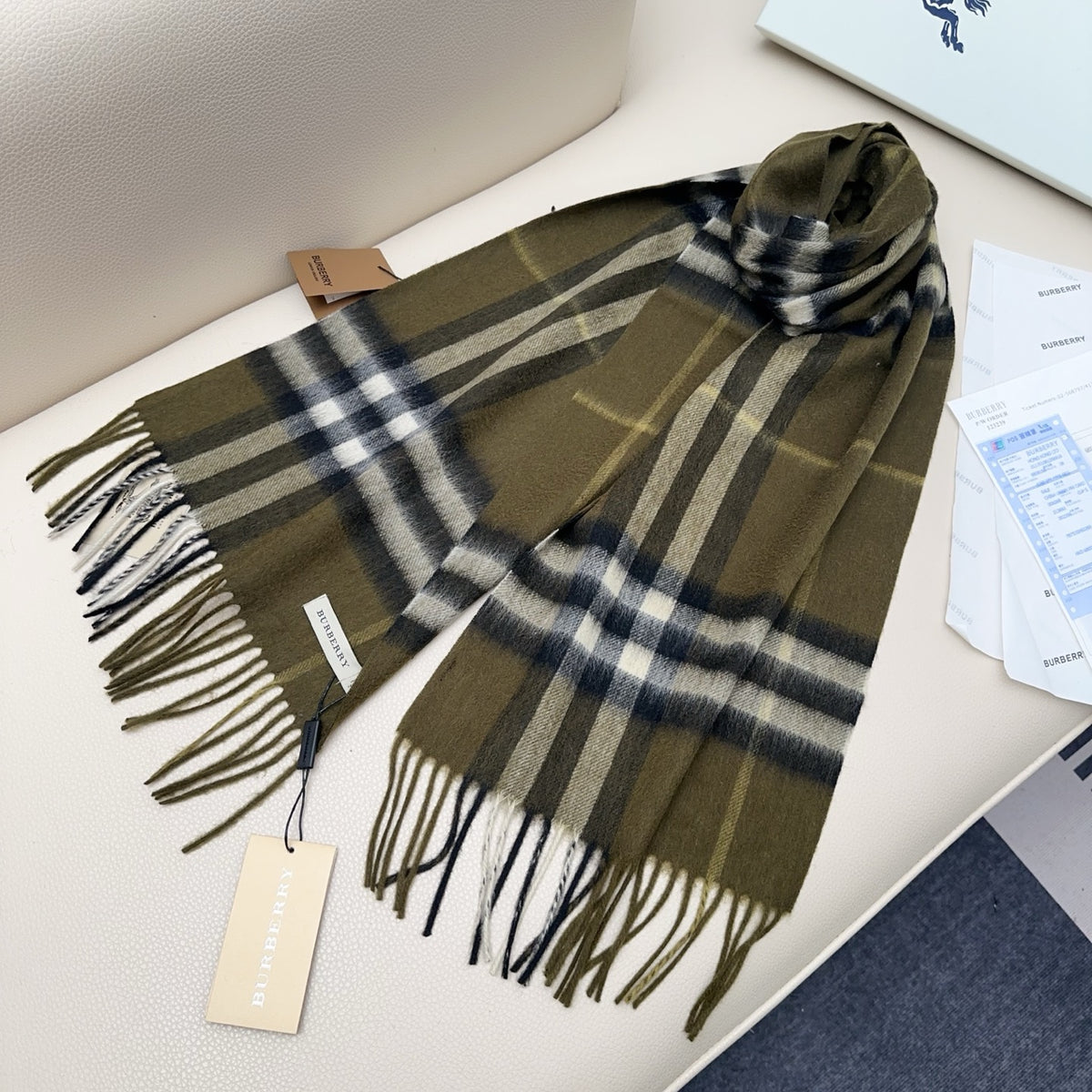 velvet elegant Scarf for men - alternate angle view 8
