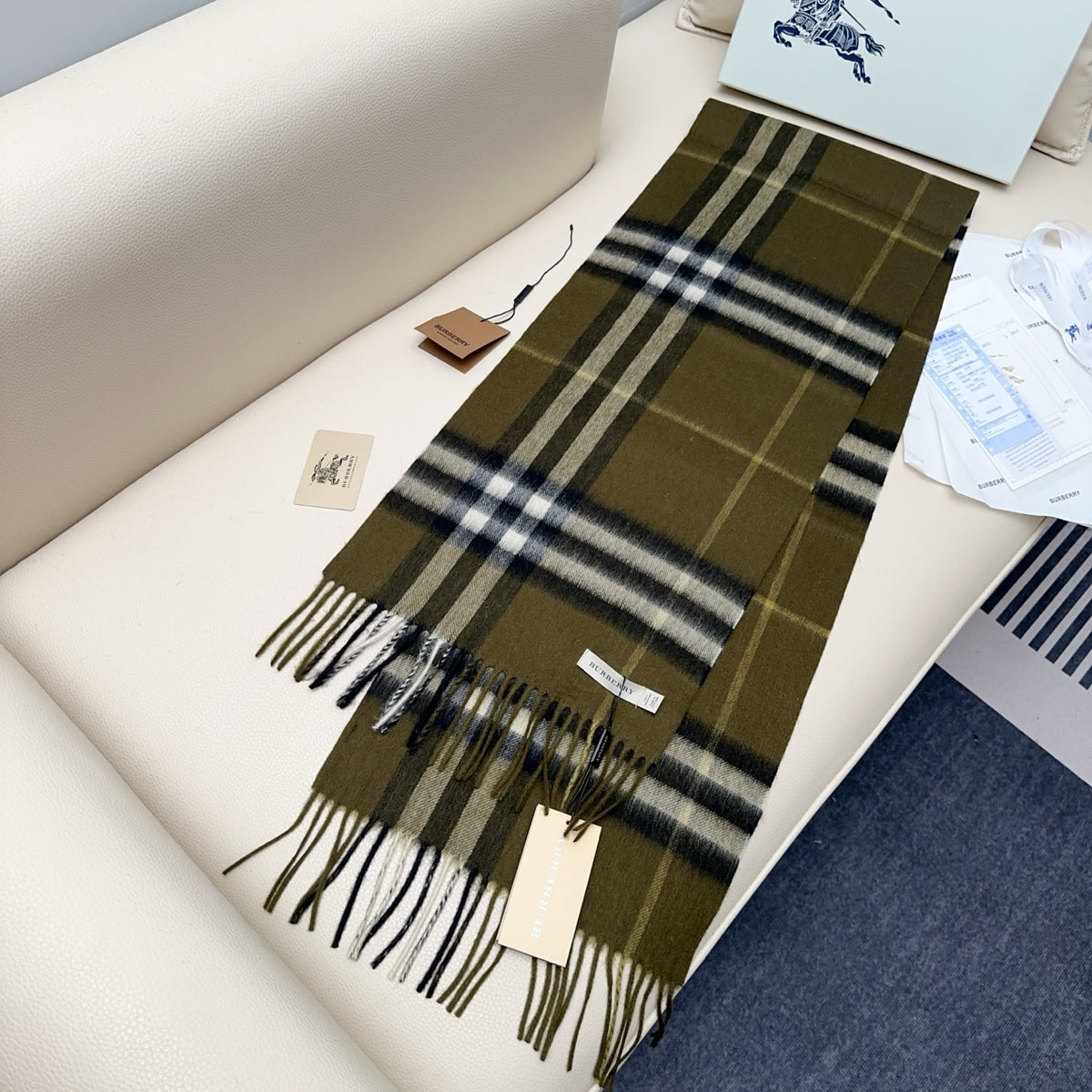 velvet elegant Scarf for men - alternate angle view 5