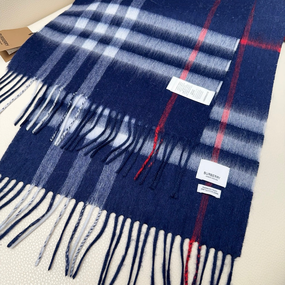 velvet elegant Scarf for men - alternate angle view 7