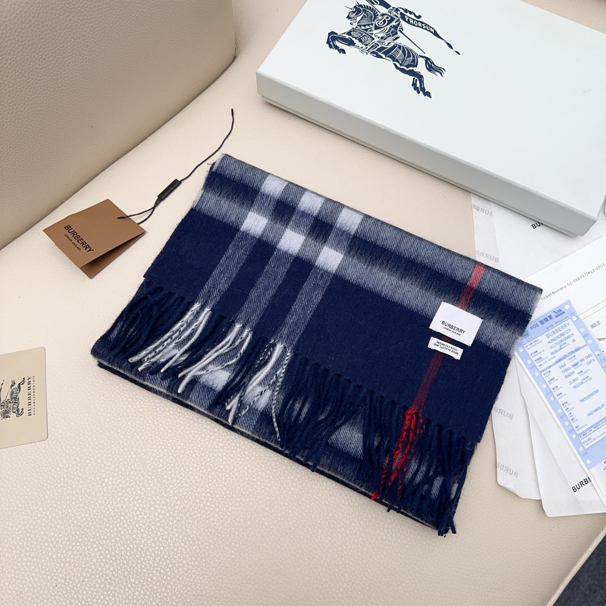 velvet elegant Scarf for men - product detail view
