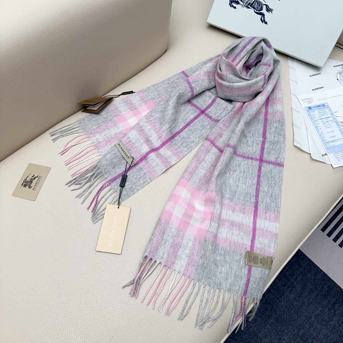 velvet elegant Scarf for men - alternate angle view 8