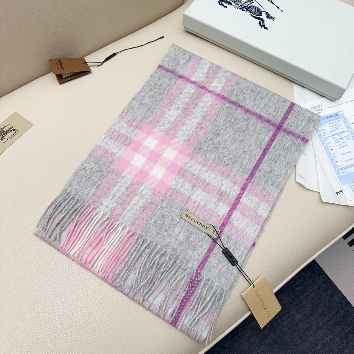 velvet elegant Scarf for men - alternate angle view 2