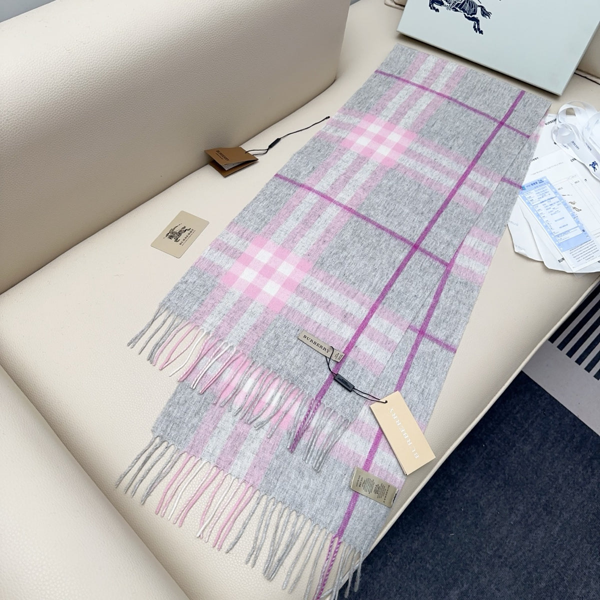 velvet elegant Scarf for men - alternate angle view 5
