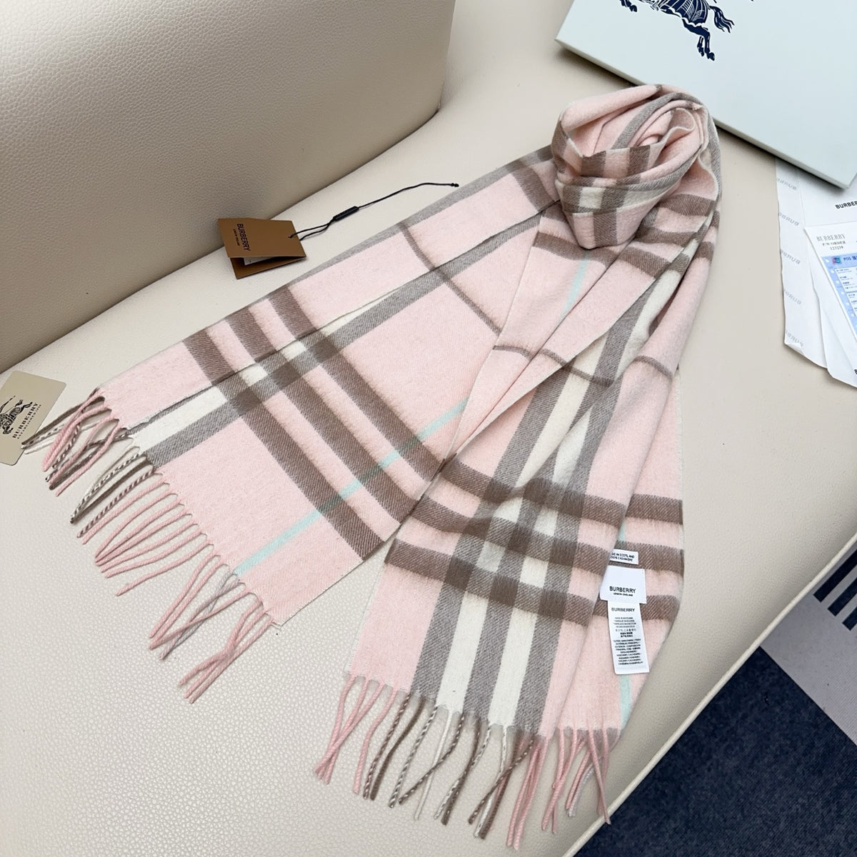 velvet elegant Scarf for men - alternate angle view 7