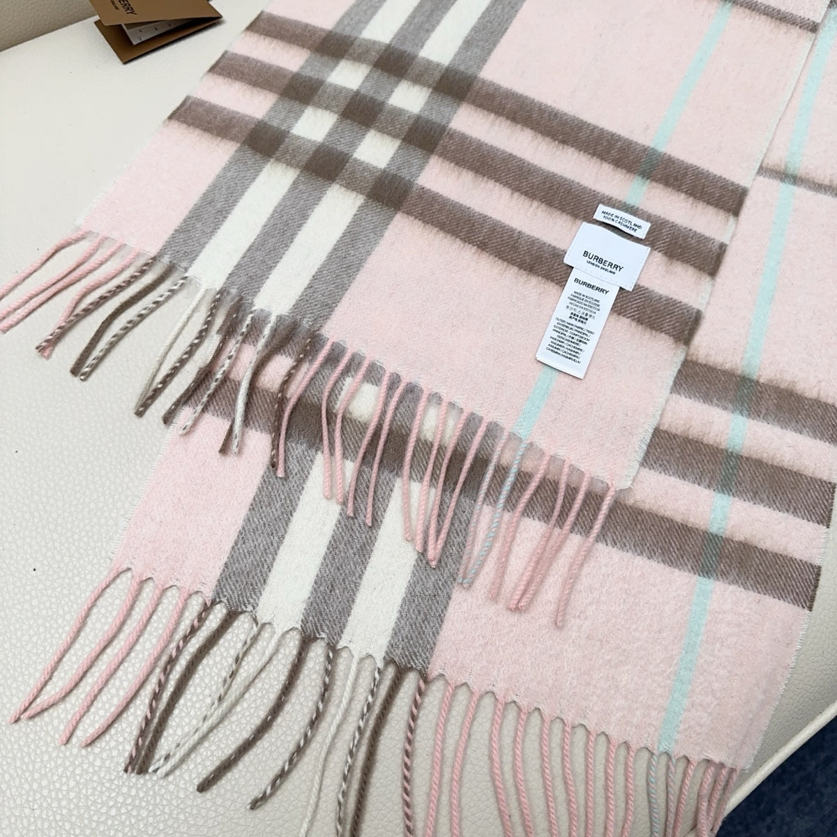 velvet elegant Scarf for men - alternate angle view 6