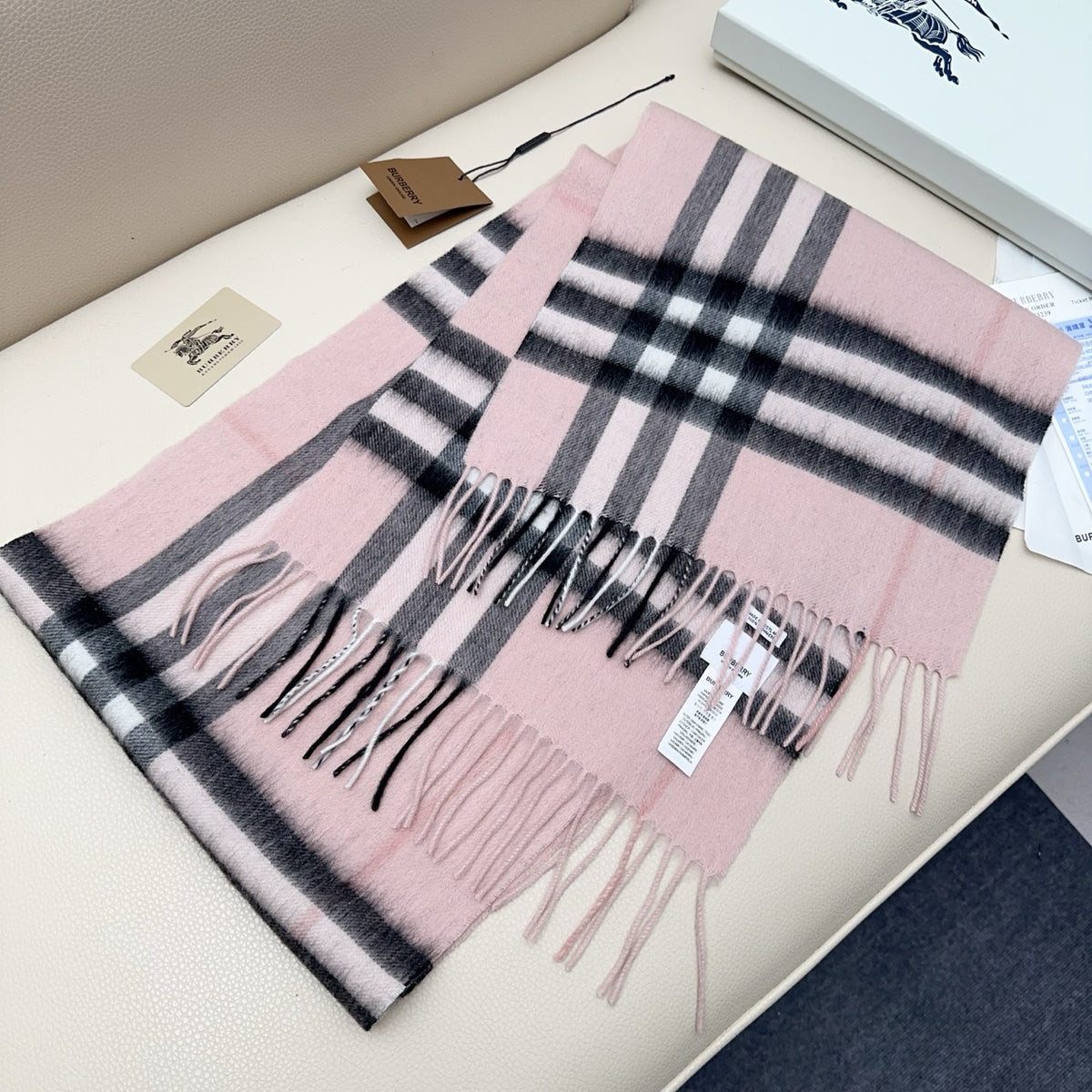 velvet elegant Scarf for men - alternate angle view 4