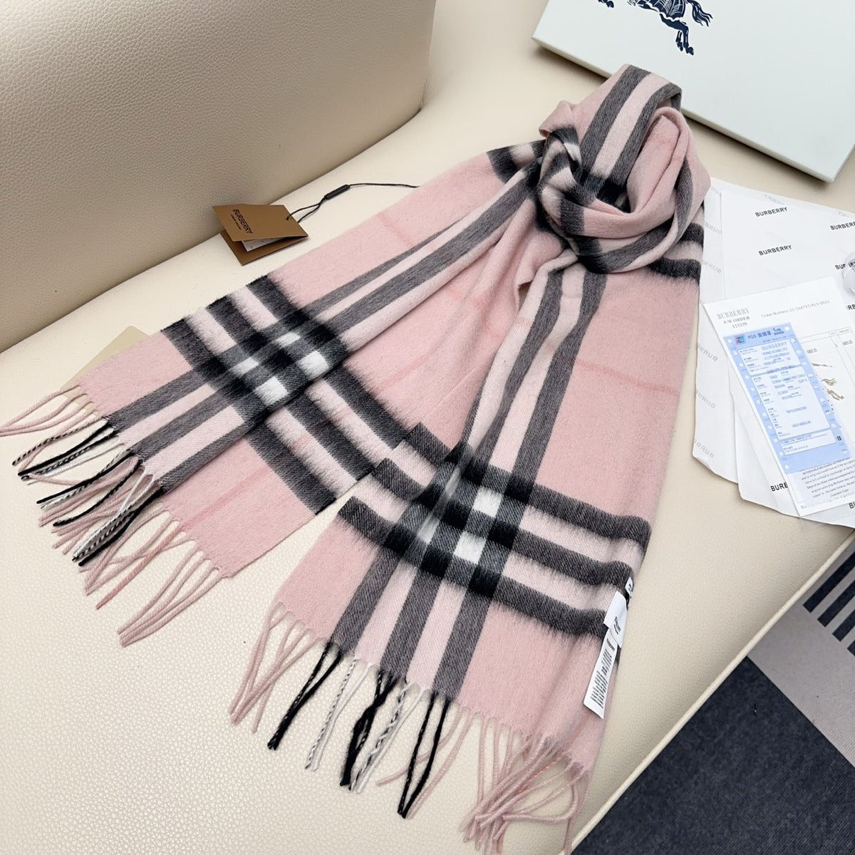 velvet elegant Scarf for men - alternate angle view 8