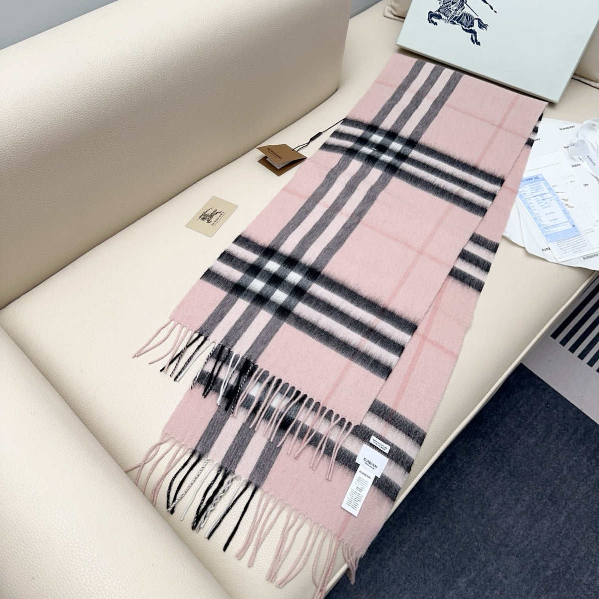 velvet elegant Scarf for men - alternate angle view 5
