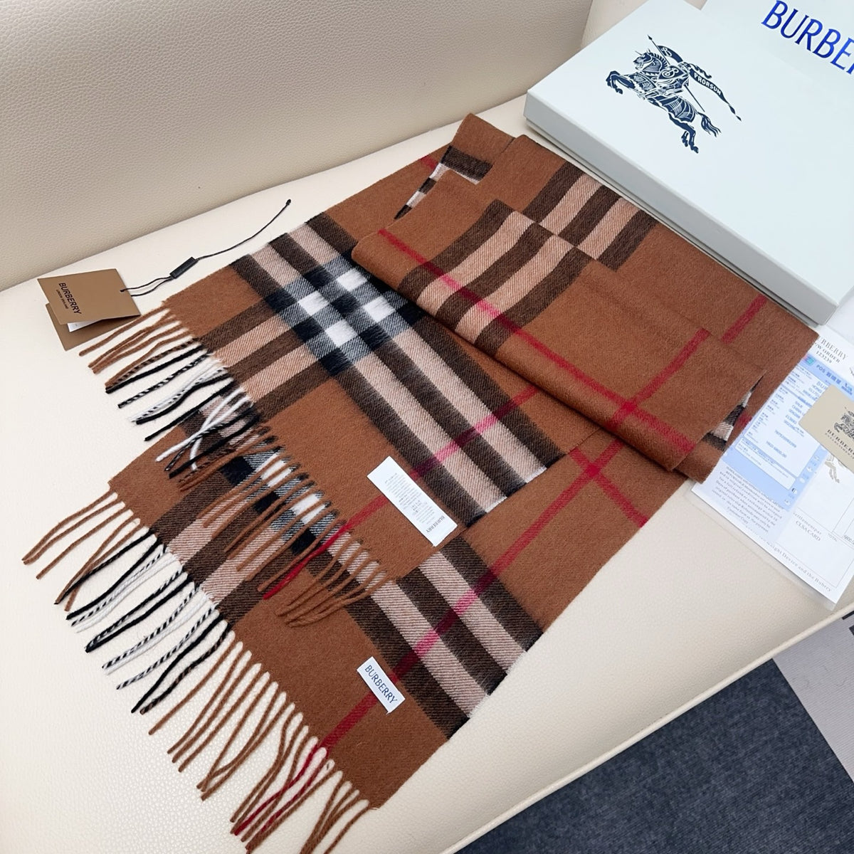 velvet elegant Scarf for men - alternate angle view 5
