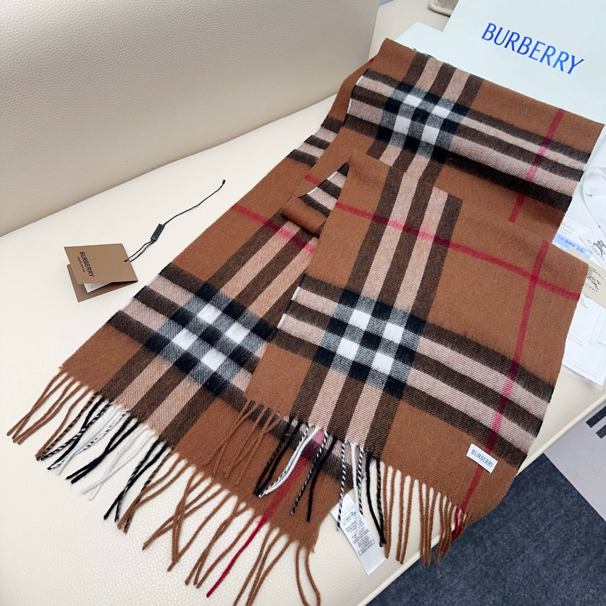 velvet elegant Scarf for men - alternate angle view 7