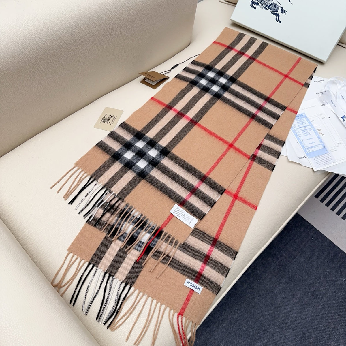 velvet elegant Scarf for men - alternate angle view 6
