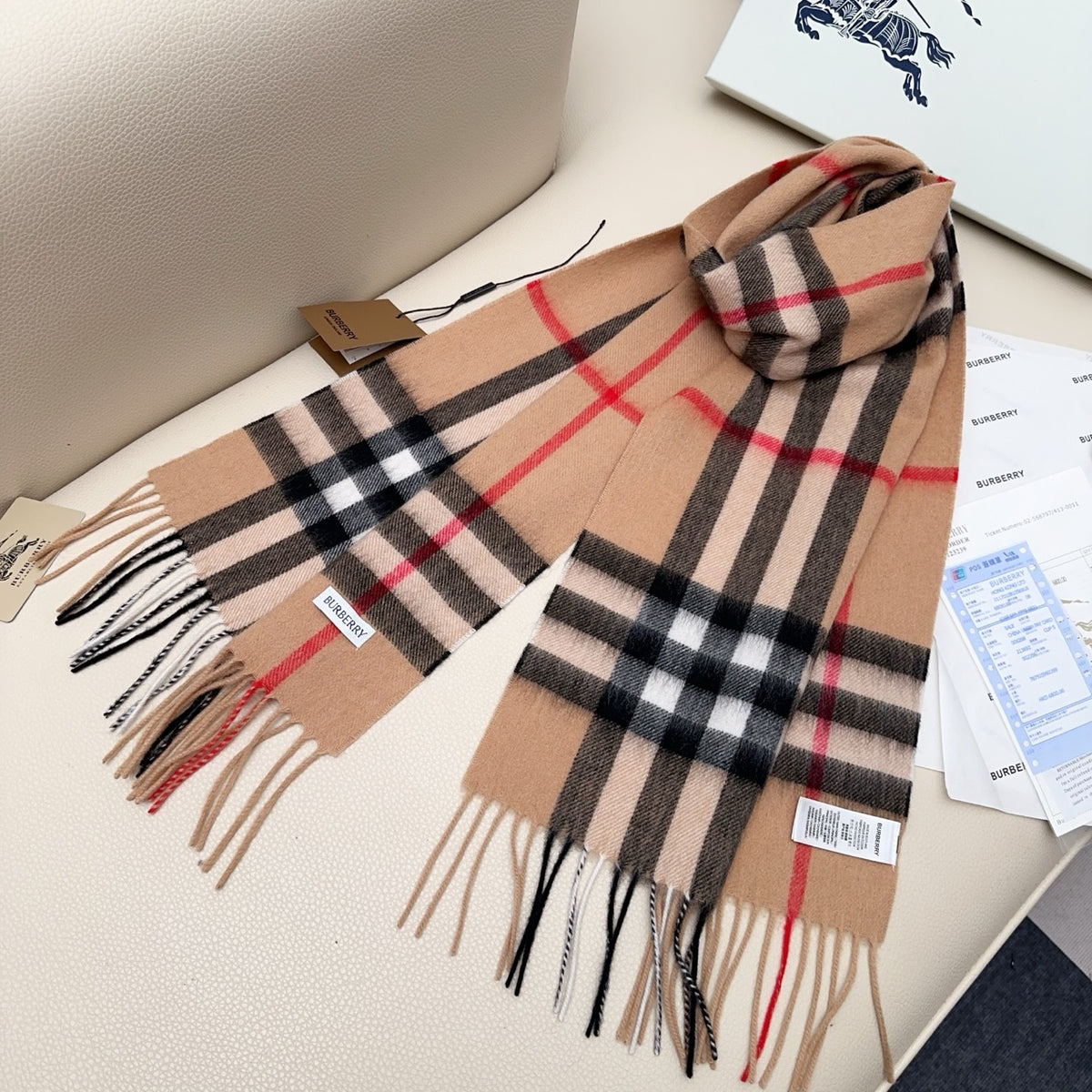 velvet elegant Scarf for men - alternate angle view 8