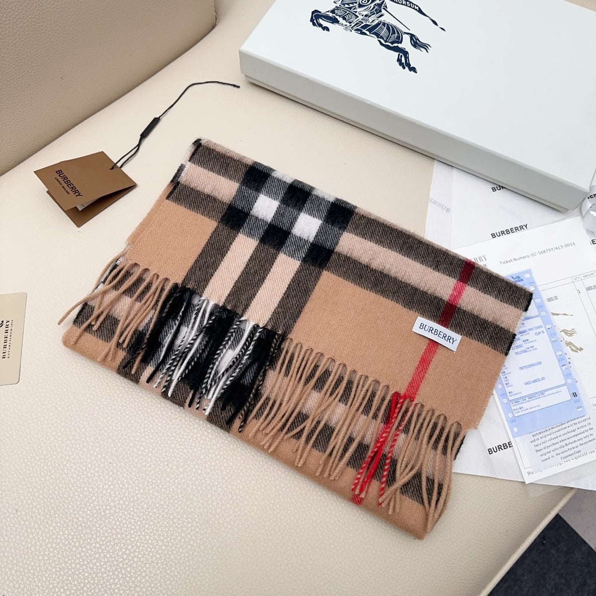 velvet elegant Scarf for men - product detail view