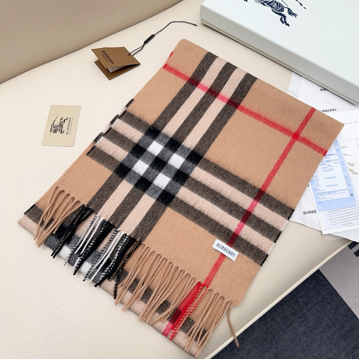velvet elegant Scarf for men - alternate angle view 2