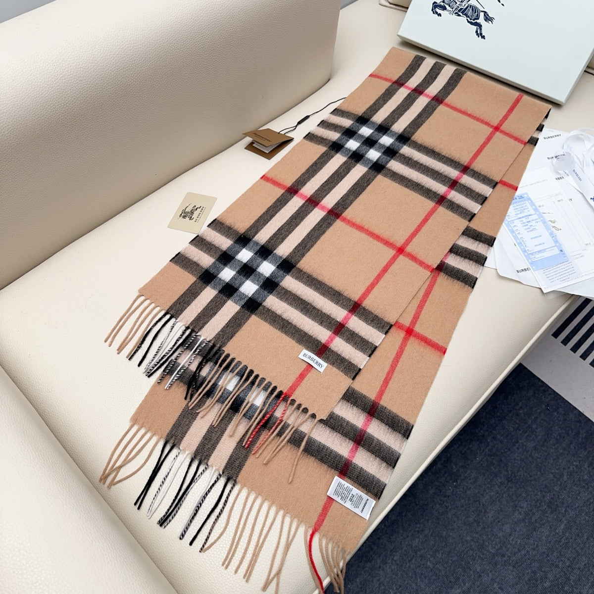 velvet elegant Scarf for men - alternate angle view 5