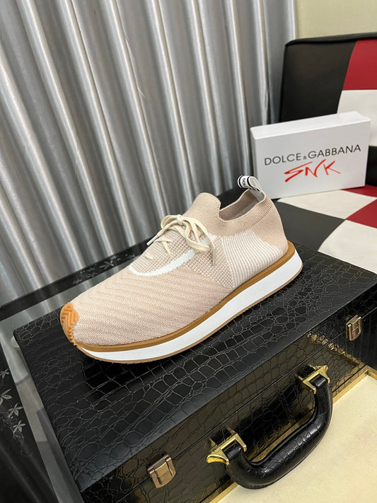 Dolce & Gabbana DG Men's Multi-Material Casual Sneakers