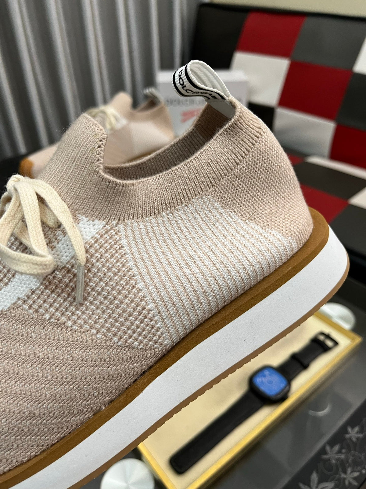 Dolce & Gabbana DG Men's Multi-Material Casual Sneakers