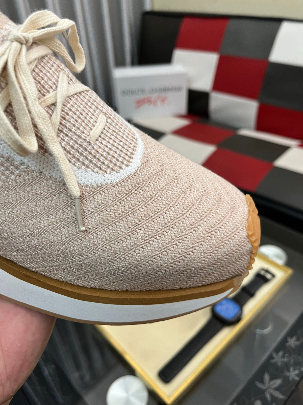 Dolce & Gabbana DG Men's Multi-Material Casual Sneakers