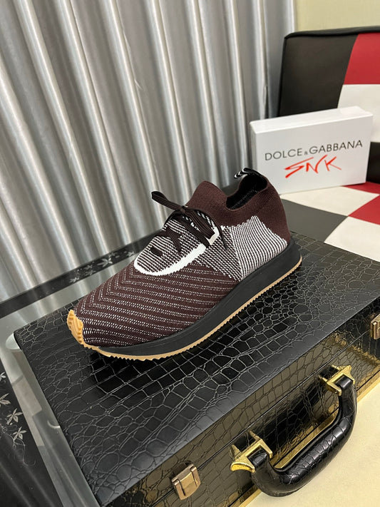 Dolce & Gabbana DG Men's Multi-Material Casual Sneakers