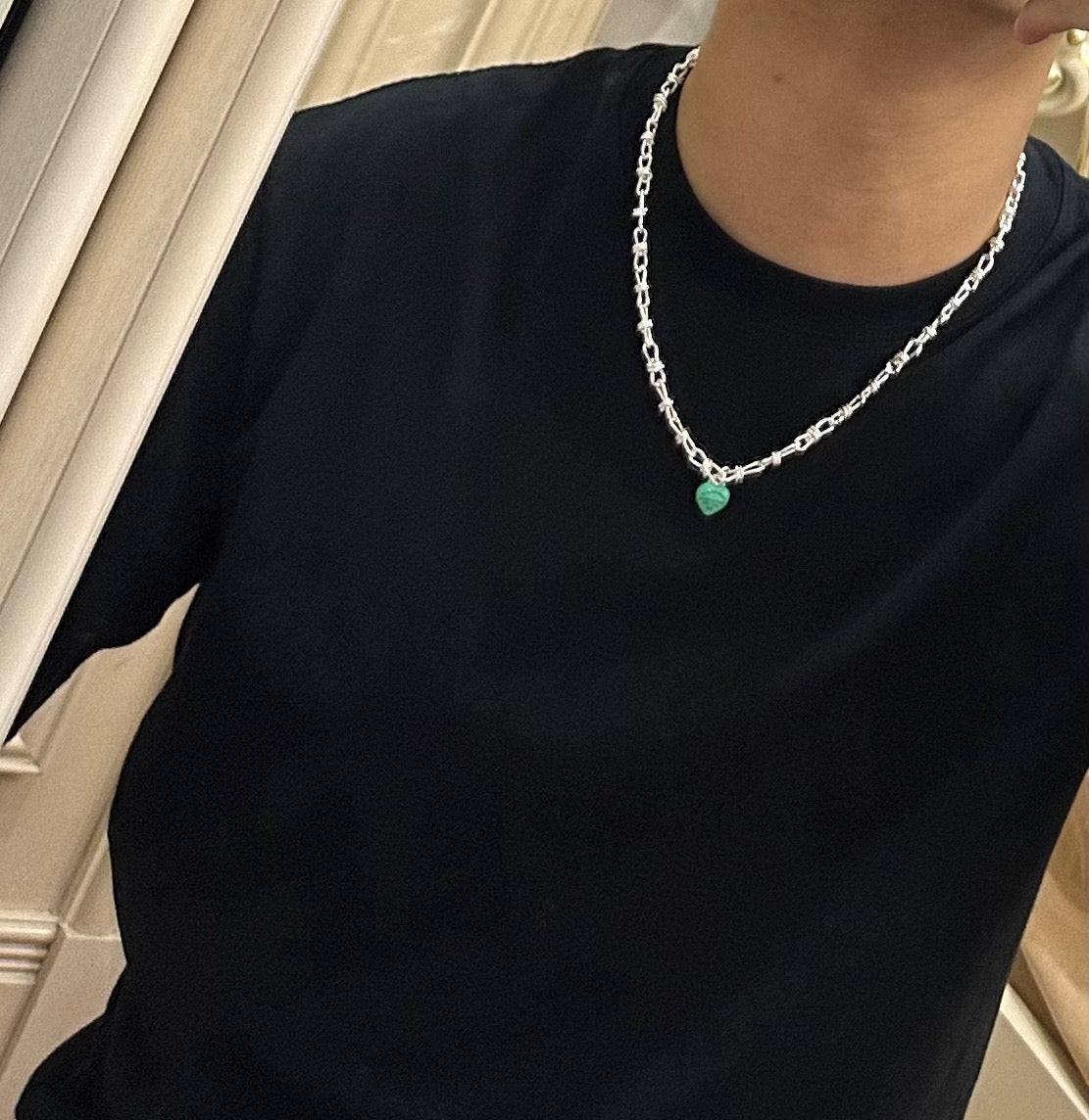 antique vintage Necklace for men - alternate angle view 7
