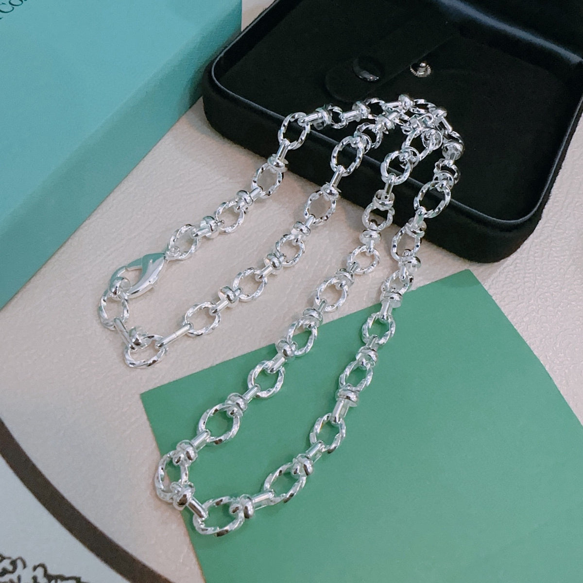antique vintage Necklace for men - alternate angle view 2