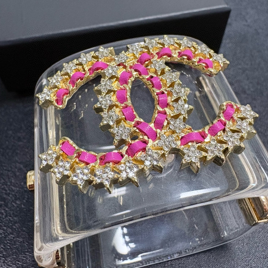 gold brass elegant Bangle for women - alternate angle view 4