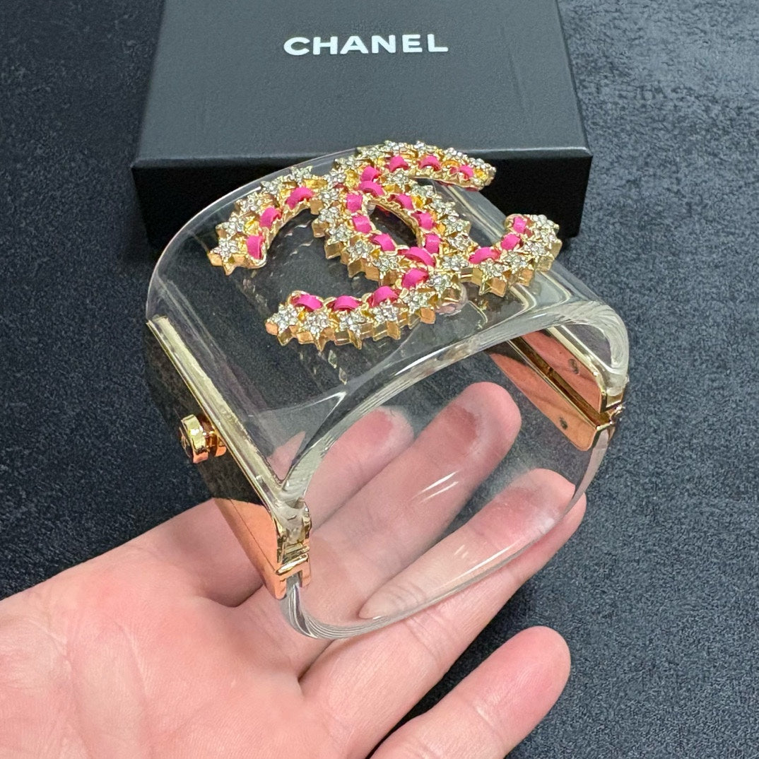 gold brass elegant Bangle for women - alternate angle view 8