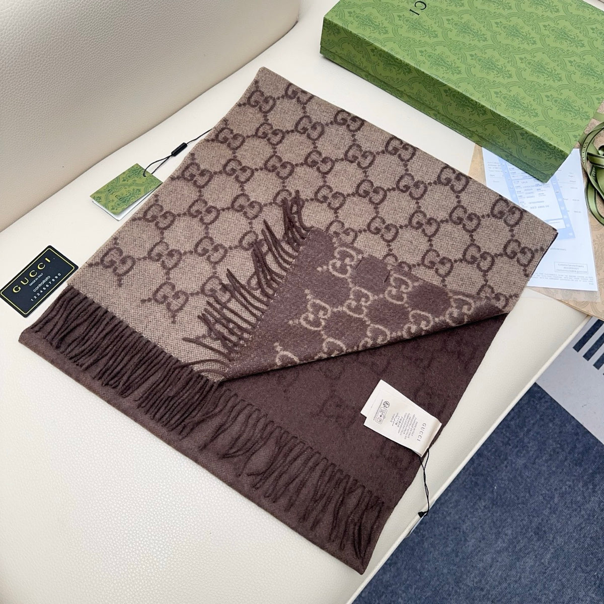velvet Scarf for women - alternate angle view 3