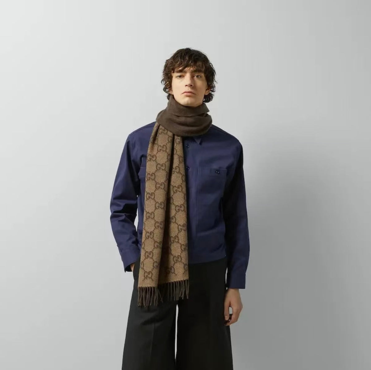 velvet Scarf for women - product detail view
