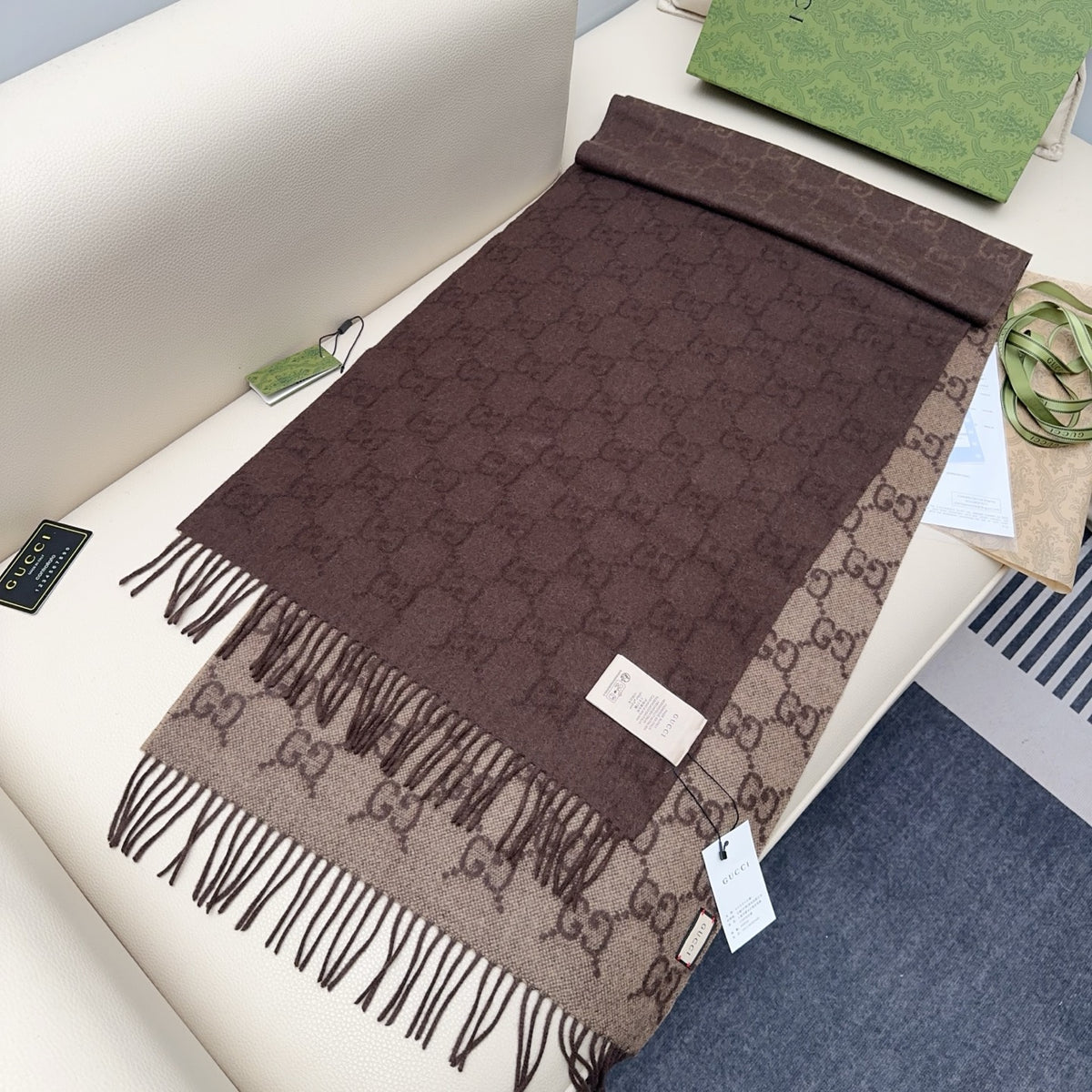 velvet Scarf for women - alternate angle view 6