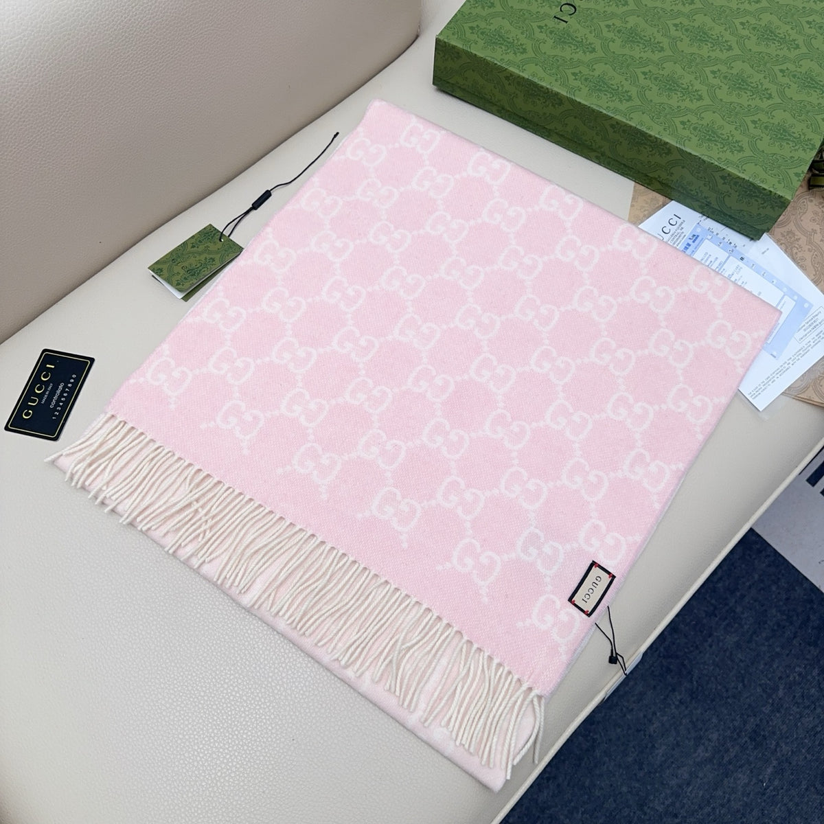 velvet Scarf for women - alternate angle view 2